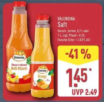 Aldi Nord Valensina Saft Angebot