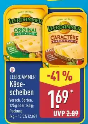 Aldi Nord Leerdammer Käsescheiben Angebot