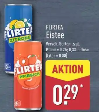 Aldi Nord FLIRTEA Eistee Angebot