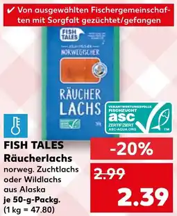 Kaufland FISH TALES Räucherlachs Angebot