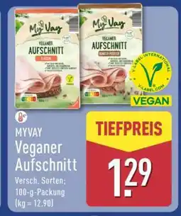 Aldi Nord MYVAY Veganer Aufschnitt Angebot