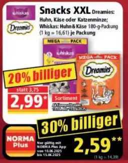 Norma Snacks XXL Dreamies Angebot