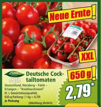 Norma Deutsche Cocktailtomaten Angebot