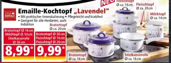Norma Emaille-Kochtopf „Lavendel“ Angebot