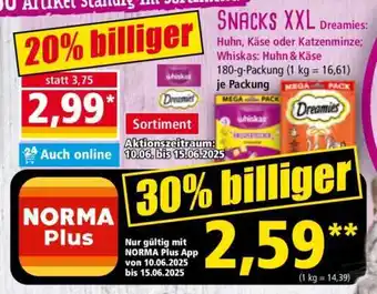 Norma Snacks XXL Dreamies Angebot
