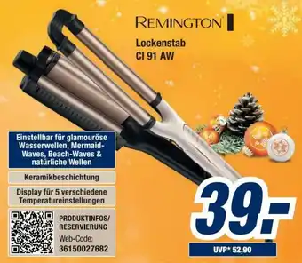 Expert Bening Remington Lockenstab CI 91 AW Angebot