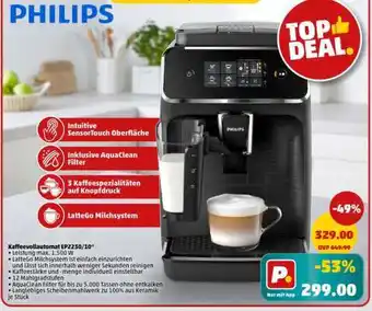 PENNY Kaffeevollautomat EP2230/10 Angebot