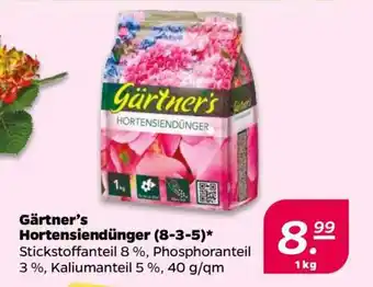 NETTO Gärtner’s Hortensiendünger (8-3-5) Angebot