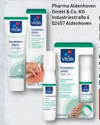 Aldi Nord Vitalis Insektenstich Roll-on Angebot