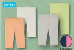 Aldi Nord Lily & Dan Kleinkinder Capri-Leggings Angebot