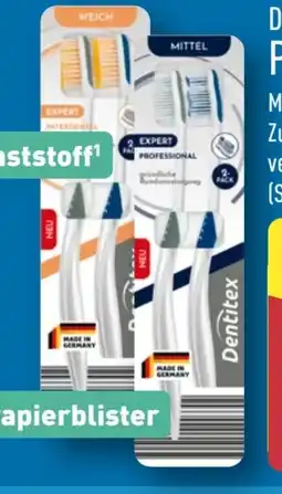 Aldi Nord Dentitex Premium Zahnbürsten Angebot