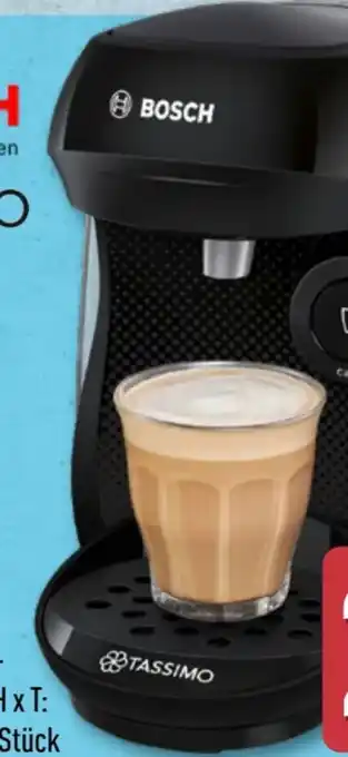 Aldi Nord Bosch Kapselmaschine Tassimo Happy TAS1002N Angebot