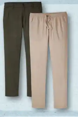 Aldi Nord Up2Fashion Herren Baumwoll Leinen-Hose Angebot