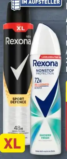 Aldi Nord Rexona Antitranspirant Deospray Angebot