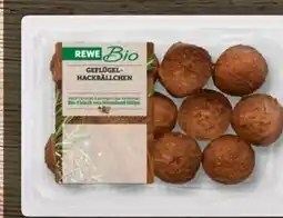REWE Rewe Bio Geflügel-Hackbällchen Angebot