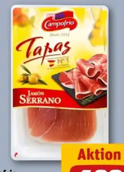 REWE Campofrio Tapas Serrano-Schinken Angebot