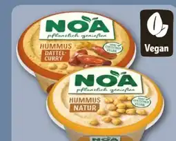 REWE NOA Brotaufstrich Hummus Natur Vegan Angebot