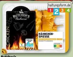 REWE Butcher’s Barbecue Hähnchen Oberkeulen-Spieß Angebot