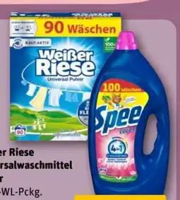REWE Weißer Riese Universal Pulver Angebot