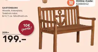 Möbel Buss Gartenbank Angebot