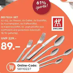 Möbel Buss Zwilling besteck-set Angebot