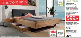 Zurbrüggen LINEA NATURA Balkenbett HENRI Angebot