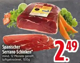 Edeka Spanischer Serrano-Schinken Angebot