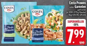 Edeka Costa Prawns oder Garnelen Angebot