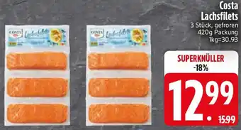 Edeka Costa Lachsfilets Angebot