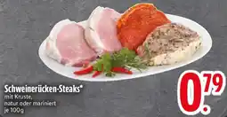 Edeka Schweinerücken-Steaks Angebot