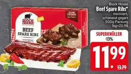 Edeka Block House Beef Spare Ribs Angebot