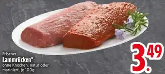 Edeka Frischer Lammrücken Angebot