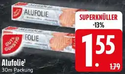 Edeka Gut & Günstig Alufolie Angebot