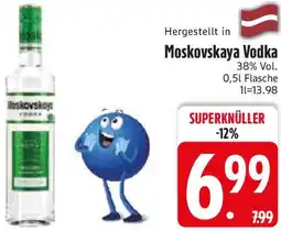 Edeka Moskovskaya Vodka Angebot