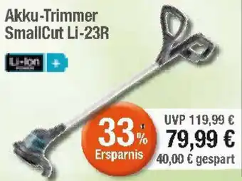 Edeka GARDENA Akku-Trimmer SmallCut Li-23R Angebot