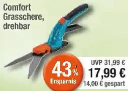 Edeka GARDENA Comfort Grasschere, drehbar Angebot