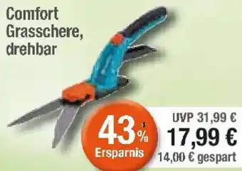 Edeka GARDENA Comfort Grasschere, drehbar Angebot
