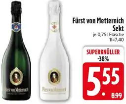 Edeka Fürst von Metternich Sekt Angebot