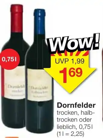 Jawoll Dornfelder 0,75L Angebot