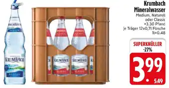 Edeka Krumbach Mineralwasser Angebot