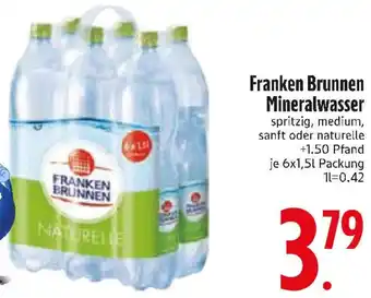 Edeka Franken Brunnen Mineralwasser Angebot