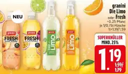 Edeka granini Die Limo oder Fresh Angebot