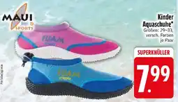 Edeka MAUI SPORTS Kinder Aquaschuhe Angebot