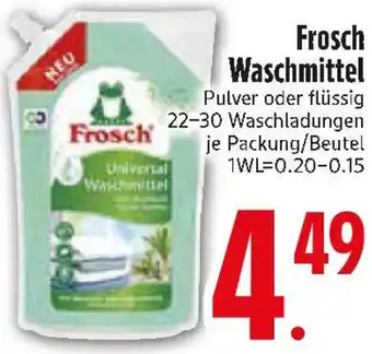 Edeka Frosch Waschmittel Angebot
