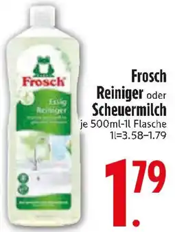 Edeka Frosch Reiniger oder Scheuermilch Angebot