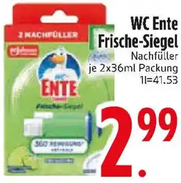 Edeka WC Ente Frische-Siegel Angebot
