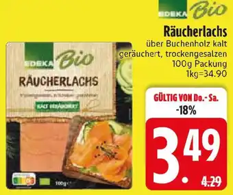 Edeka EDEKA Bio Räucherlachs Angebot