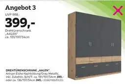 Mömax Drehtürenschrank „aalen“ Angebot