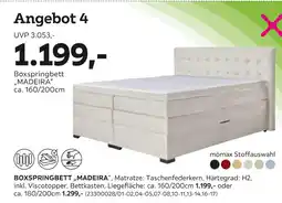 Mömax Boxspringbett „madeira“ Angebot