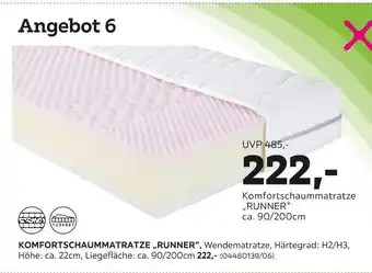 Mömax Komfortschaummatratze „runner“ Angebot